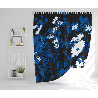 Sourya Polyester Shower Curtain