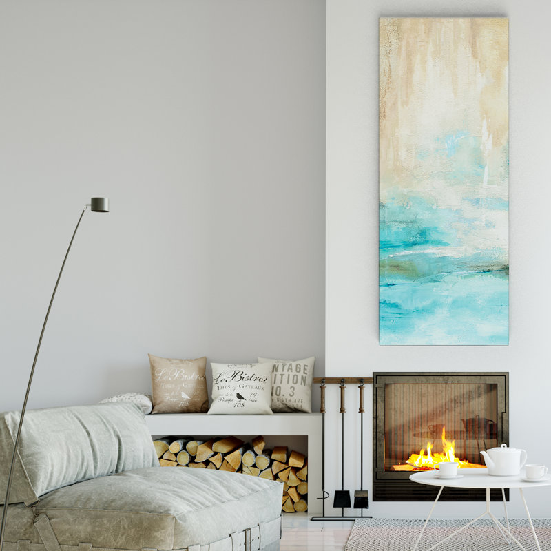 «Misty View I», reproduction sur toile, H 8 po x l 24 po x P 1,5 po