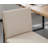 Rekiyah Upholstered Counter Stool with Metal Frame-1557348792