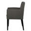 Fauteuil gris Kienna