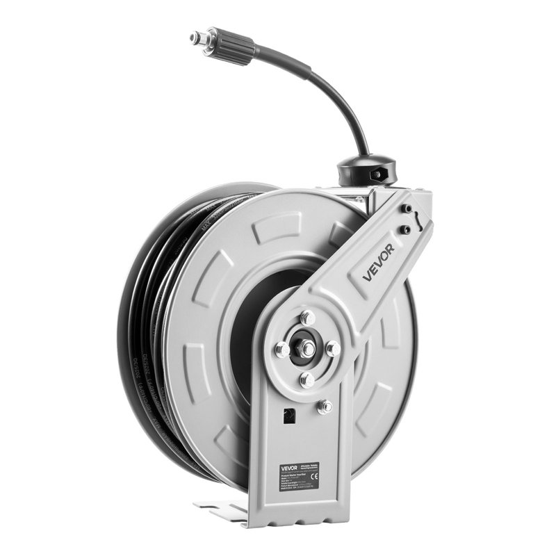 Steel Wall Mounted Optional Hose Reel