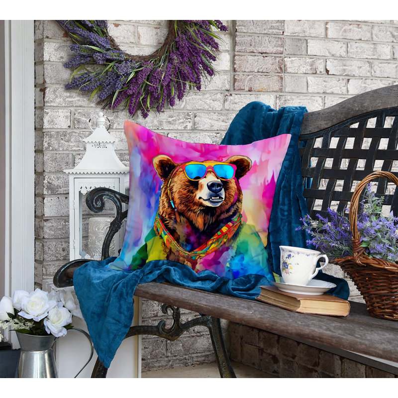 Coussin Hippie, H 18 po x l 18 po