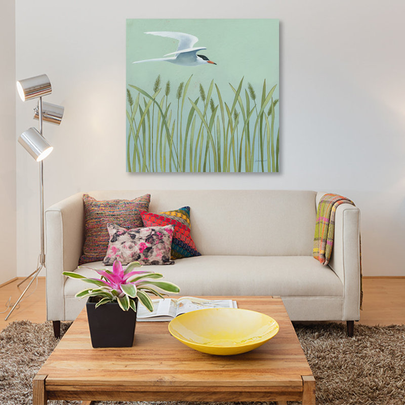 « free as a oiseau i », reproduction d’impression sur toile tendue, H 37 po x l 37 po x P 1,5 po, Toile tendue, Pas de tapis