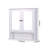 Wall Mounted Bathroom Cabinet With 2 Mirror Doors, Entryway Cabinet