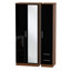 Yvette 3 Door Manufactured Wood Wardrobe-18860455-23704773