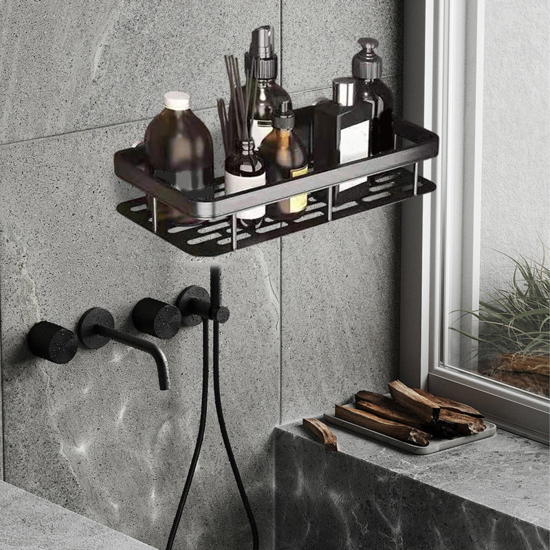 Support de rangement pour chariot de douche Support de douche interne auto-adhésif