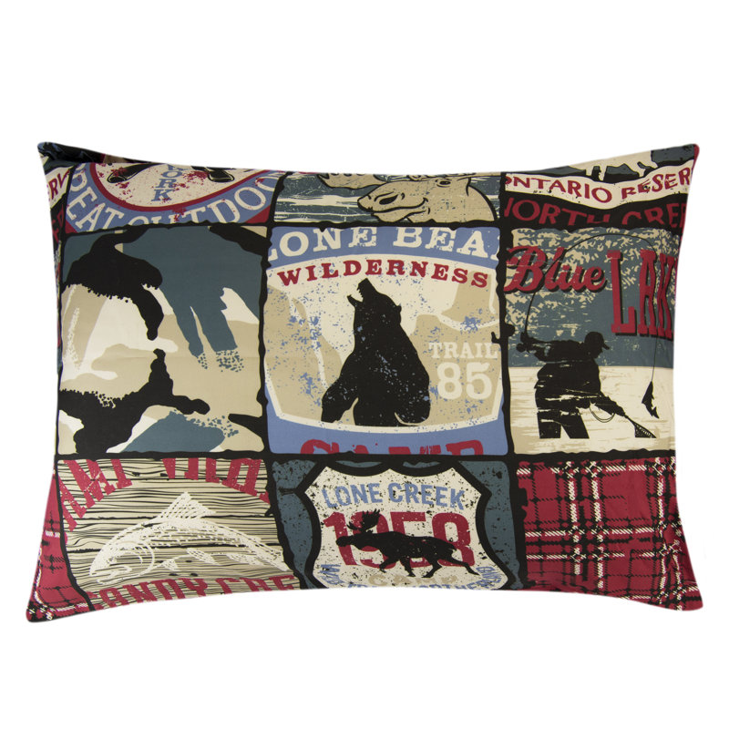 Your Lifestyle by Donna Sharp The Great Outdoors 3PC Queen Lodge Comforter Set, Queen Comforter + 2 Standard Pillowcases