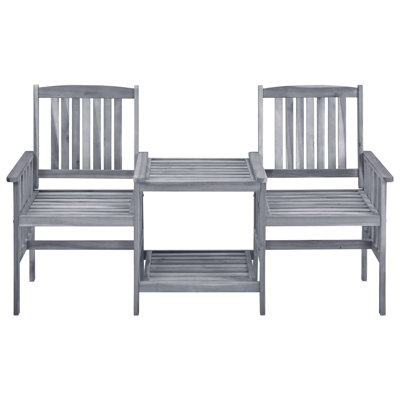 Sunburg 2 - Person Acacia Patio Dining Set with Rectangular Table