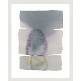 Gray On Gray 5 By Jacques Pilon - Framed Wall Art