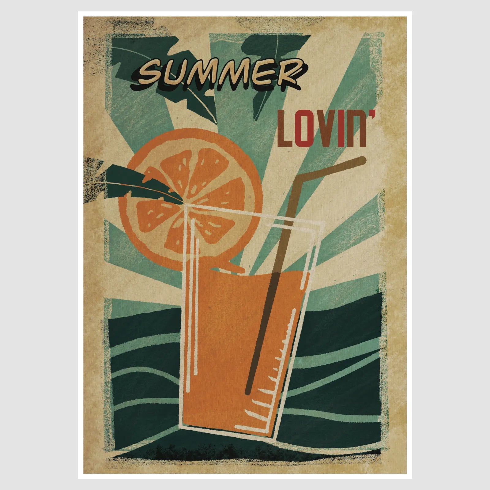Sansibar Home Summer Lovin’ Wall Décor Art Print - A4 | Wayfair.co.uk