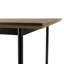 Indelicato Oak Metal Base Dining Table