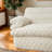 Swivel Recliner Chair with Ottoman,Full Compression Support and 360° Rotation,White