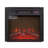 Electric Fireplace Insert 18" 1400W 120V ,Equipped With Remote Control, Ultra Thin Heater With Log Set & Realistic Flame - BLACK-1071110419