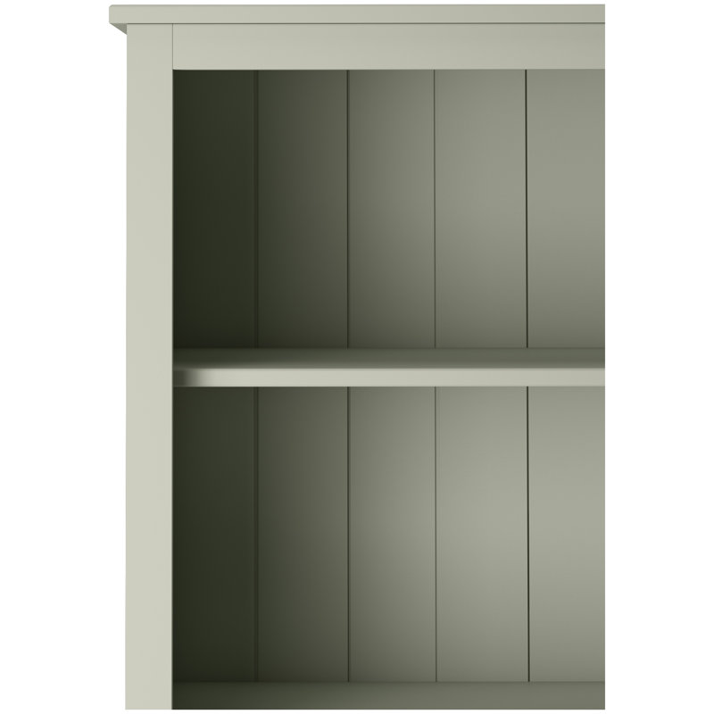 Abhijeet Solid Wooden Bookcase H:106 W:77 cm, Green
