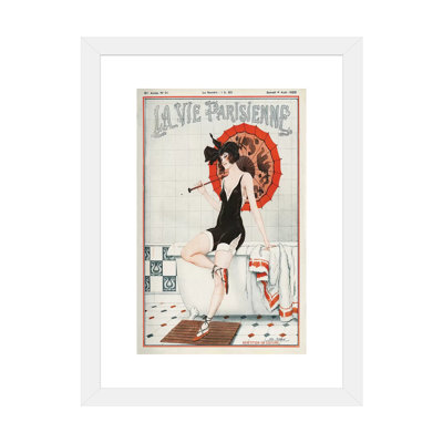 Couverture de magazine La Vie Parisienne 1923 par Leo Fontan - reproduction