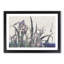 Irises by Katsushika Hokusai - Framed Print-55575918-55575922