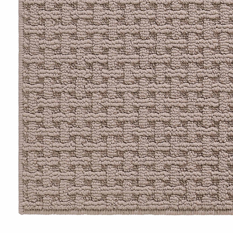 Paillasson intérieur antidérapant lavable, Dark Beige, 24"Wx36"L