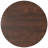 Elmbrook 34"W Solid Mango Wood Modern Industrial Drum Coffee Table, Assembled-70834560