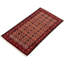 One-of-a-Kind 3'4" X 5'11" 1980s Wool Area Rug in Red