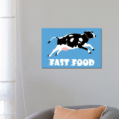 Fast Foods by Alberto Perez - Wrapped Canvas Print