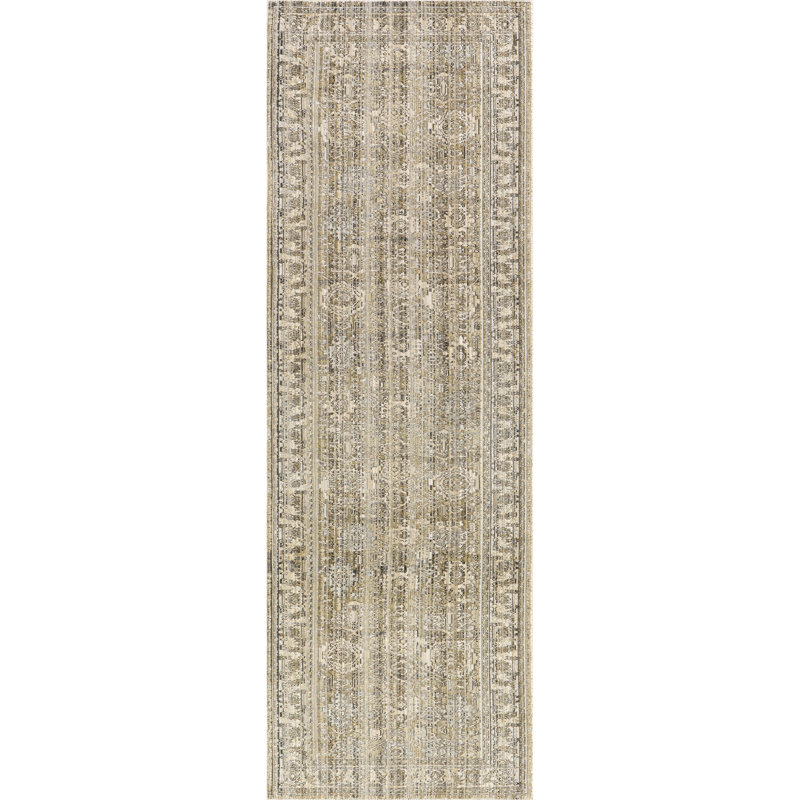 Bryony Medallion Indoor/Outdoor Area Rug, Runner 2' x 8'