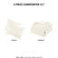 Édredon en chenille pour lit simple / simple TG, texture douce, envers en microfibre, textile lavable