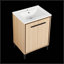 Base de meuble-lavabo avec lavabo, armoire de rangement durable et bois d'ingénierie résistant aux égratignures-706915917