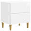 43cm W Manufactured Wood Bedside Table-1465479425