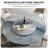 Luxury simple microlite round dining table set-103023792