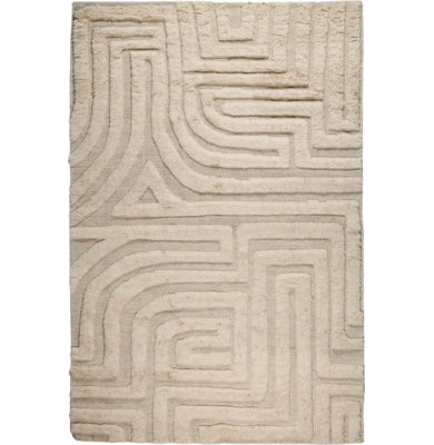 Folk Ivory Area Rug