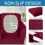 Ensemble de 2 housses de coussin XL, housse de coussin pour causeuse individuelle 2024 Fashion, housse de canapé modulaire en L lavable, durable et douce, protecteur pour animaux de compagnie (2 pièces)-99165797