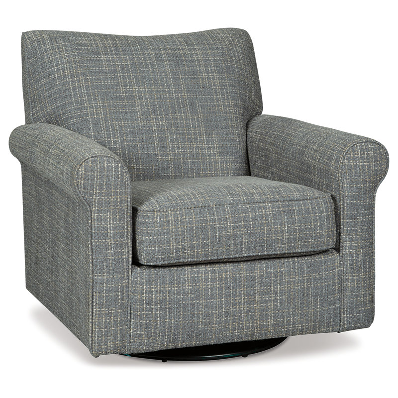 Sumlin Upholstered Swivel Armchair