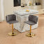 Tabourets de bar rembourrés en velours Classic-1127228560