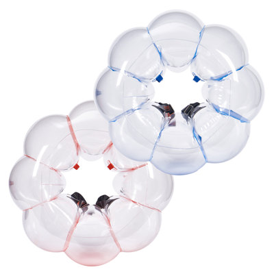 Ensemble de 2 balles de protection gonflables VEVOR, 4 pi / 1,2 m, PVC Sumo Zorb, pour enfant et adolescent