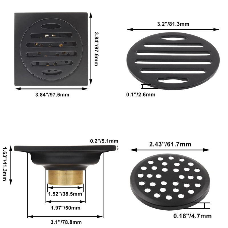 3.84'' W Tile-In