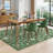  Vintage Coastal Machine Washable Area Rugs for Living Room Non Slip Soft Farmhouse Carpet-2092619449
