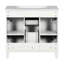 Meuble-lavabo moderne 36 po avec lavabo supérieur-102493539