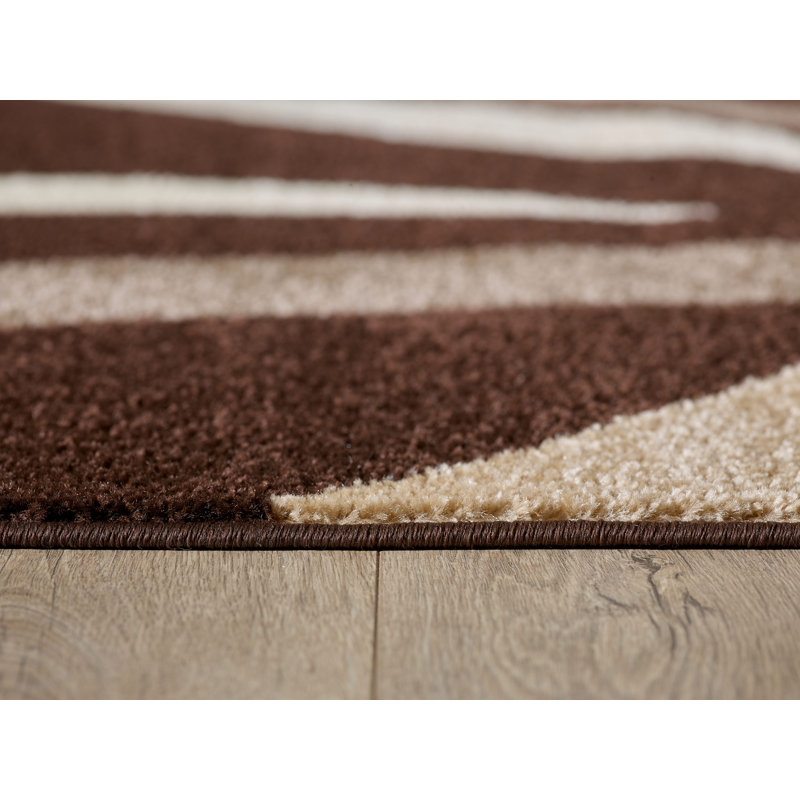 Swords Abstract Indoor Rug, Rectangle 4' x 6'