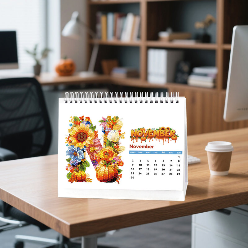 Diamant, calendrier artistique - décoration de maison