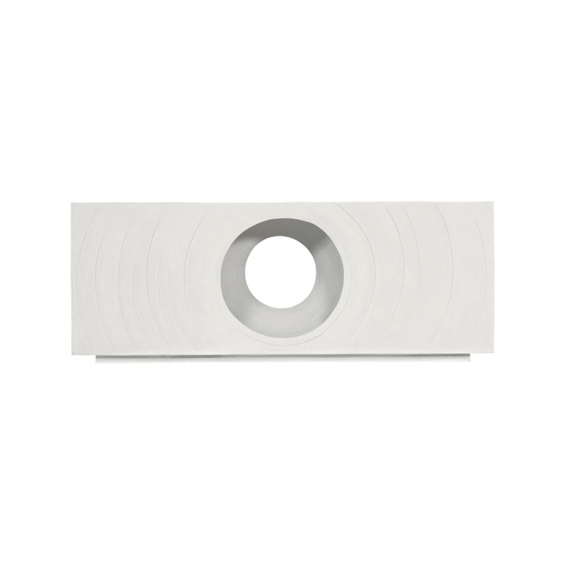 Void Coffee Table, White Stone