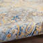 Tapis beige / bleu en laine Goncalo-744843155