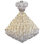 Lustre suspendu en cristal Traditional El Maria Theresa