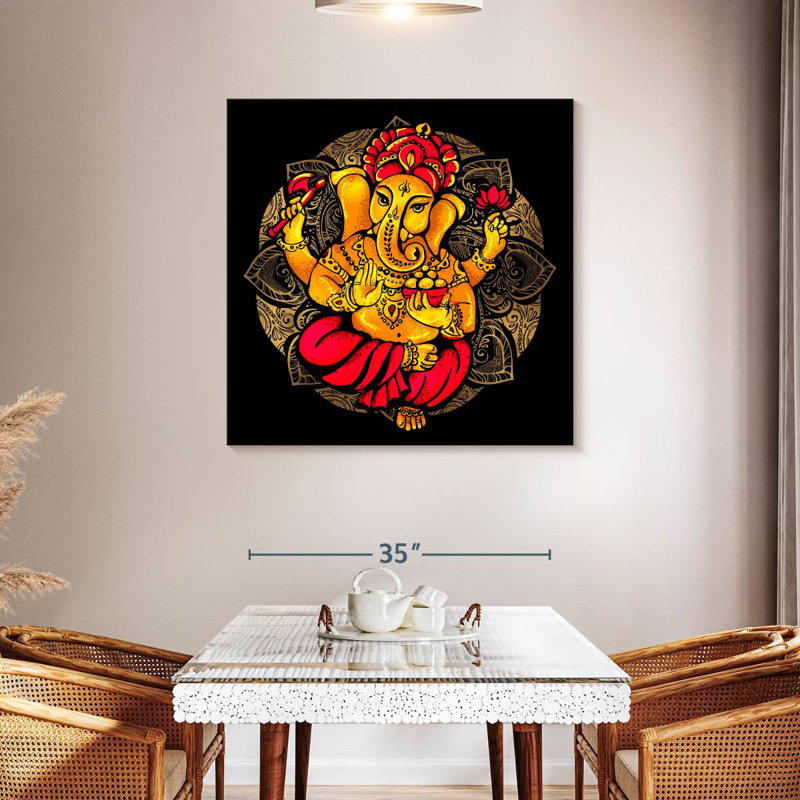 Adella Ganesh Mandala, H 39 po x l 39 po