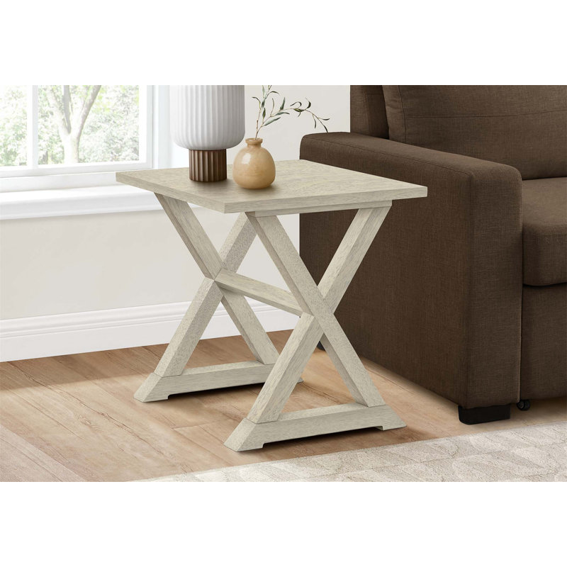 Table de chevet pour chambre à coucher, table de chevet, table d'appoint carrée, table de bout transitionnelle, table d'appoint