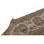 Tapis unique en laine noué à la main de 9 pi 1 po x 12 pi 1 po beige / brun / vert