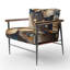 Fauteuil décoratif en velours Cropper-45889135