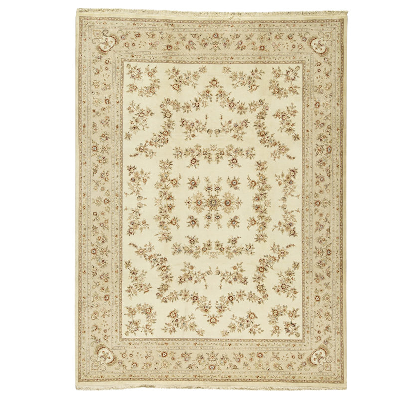 Tapis rectangulaire noué à la main