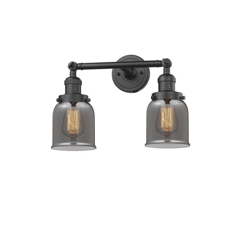 ClipperCove 2 - Light Dimmable Vanity Light, Oil Rubbed Bronze, Plated Smoked, 6 Watt Vinage LED Bulb