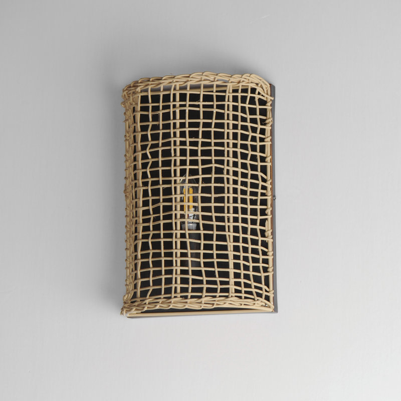 Cestino-Wall Sconce, Antique Bronze