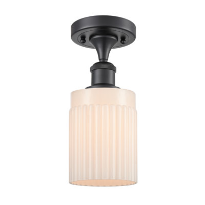Kamena Glass Semi Flush Mount